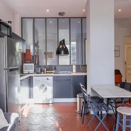 شقة L'atelier - Jardin, 8mn Palais&plage, Spacieux